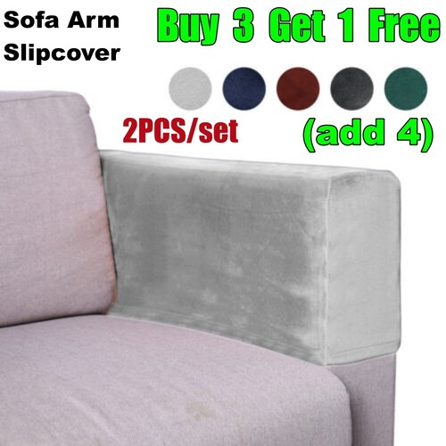Stretch velvet sofa - stretch, arm
